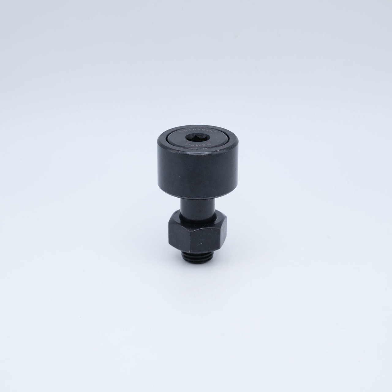 CR12VBUU Cam Follower Hexagon Sealed Bearing 3/4x1/2x3/8 Side View