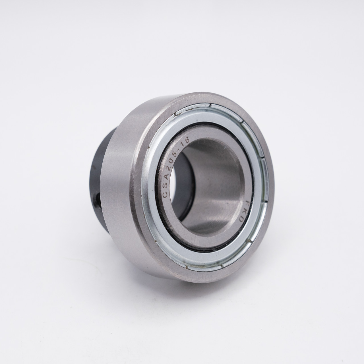 CSA207-20 Eccentric Bore Insert Ball Bearing 1-1/4x72x17mm Back Left Side View