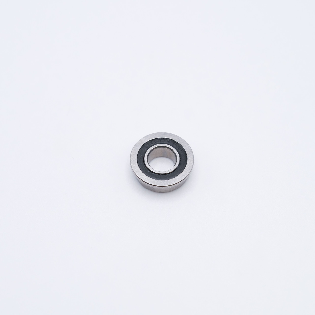 F635-2RS Miniature Flanged Ball Bearing 5x19x6 Sealed Top View