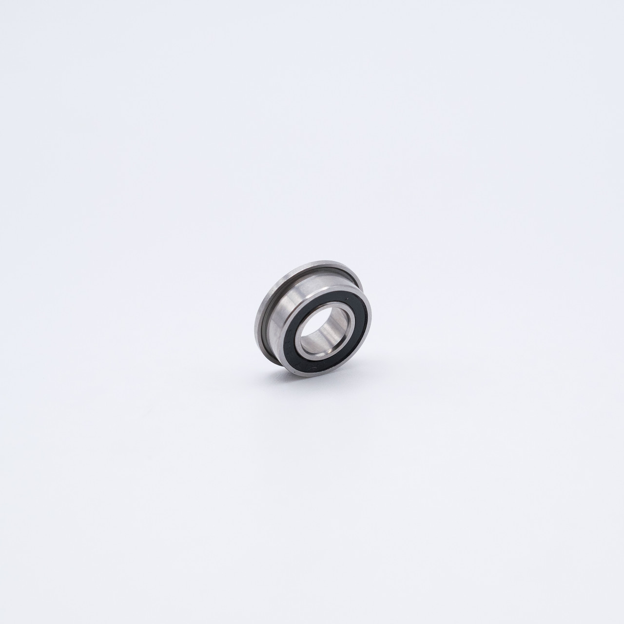 F698-2RS Miniature Flanged Ball Bearing 8x19x6mm Side View