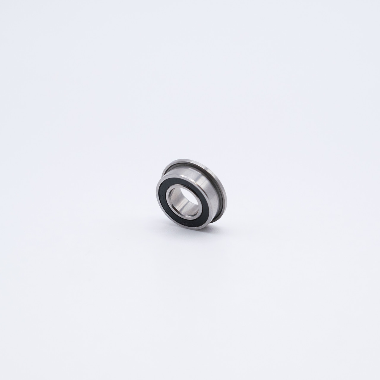 F698-2RS Miniature Flanged Ball Bearing 8x19x6mm Side View