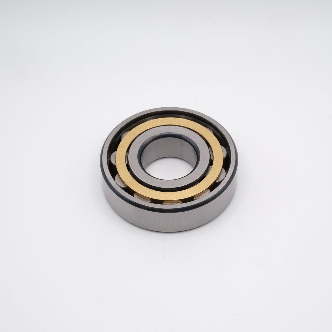 N312EM Cylindrical Roller Bearing Brass Cage 60x130x31 Top View