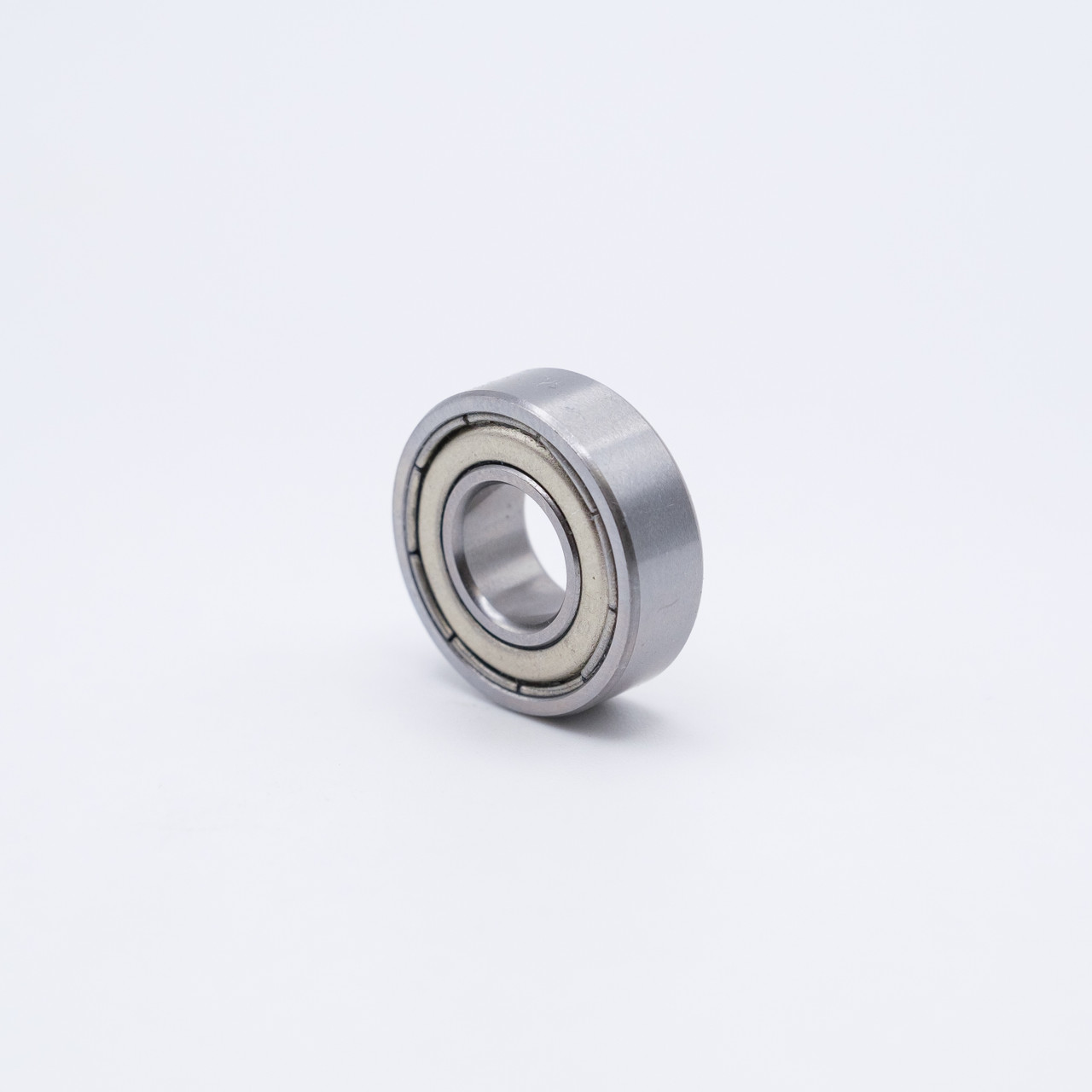 R166-ZZ Miniature Ball Bearing 3/16x3/8x1/8 Side View