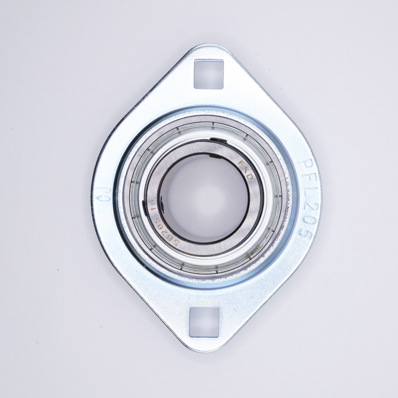 FYH SBPFL204-12 3/4" Stamped Steel Oval Two-Bolt Flange Mounted Bearing - Pack#8864