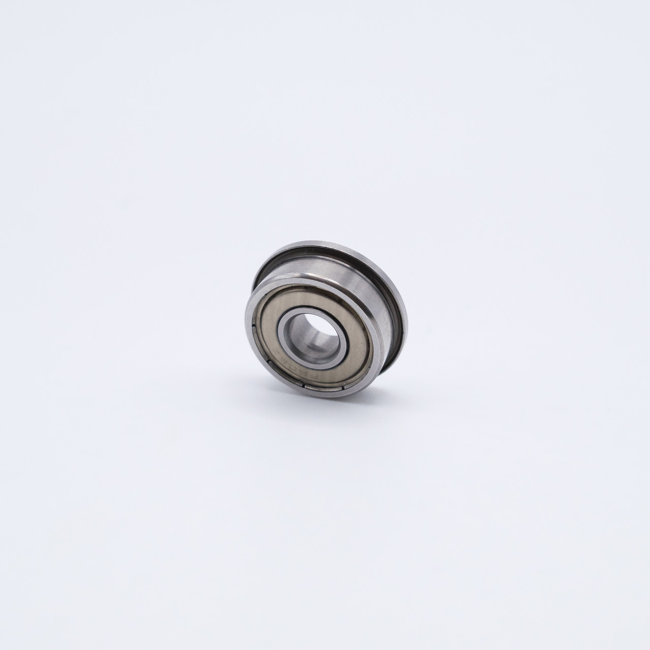 SF625-ZZ Stainless Steel Miniature Flanged Ball Bearing 5x16x5mm Front View