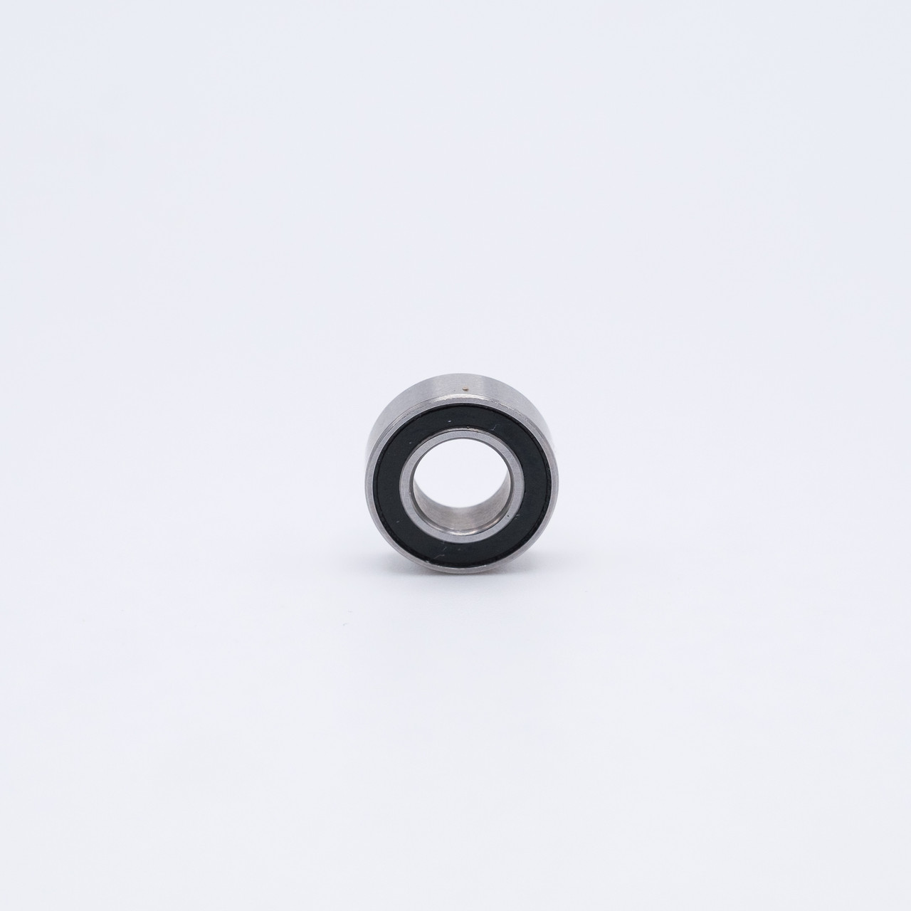 SR4-2RS Stainless Steel Miniature Ball Bearing 1/4x5/8x0.196 Front View