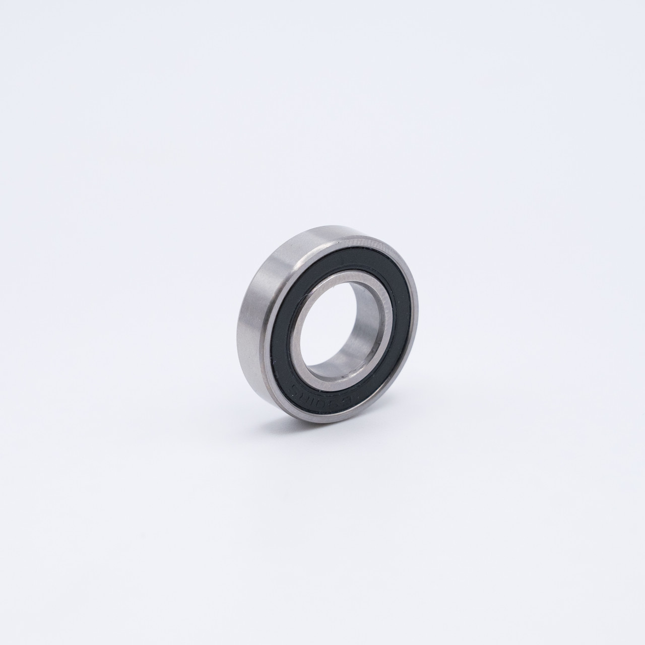 SS6902-2RS Stainless Steel Ball Bearing 15x28x7 Angled View