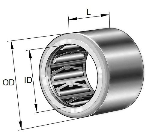 ベタ TA1020Z Needle Roller Bearing 10x17x20 HK101720
