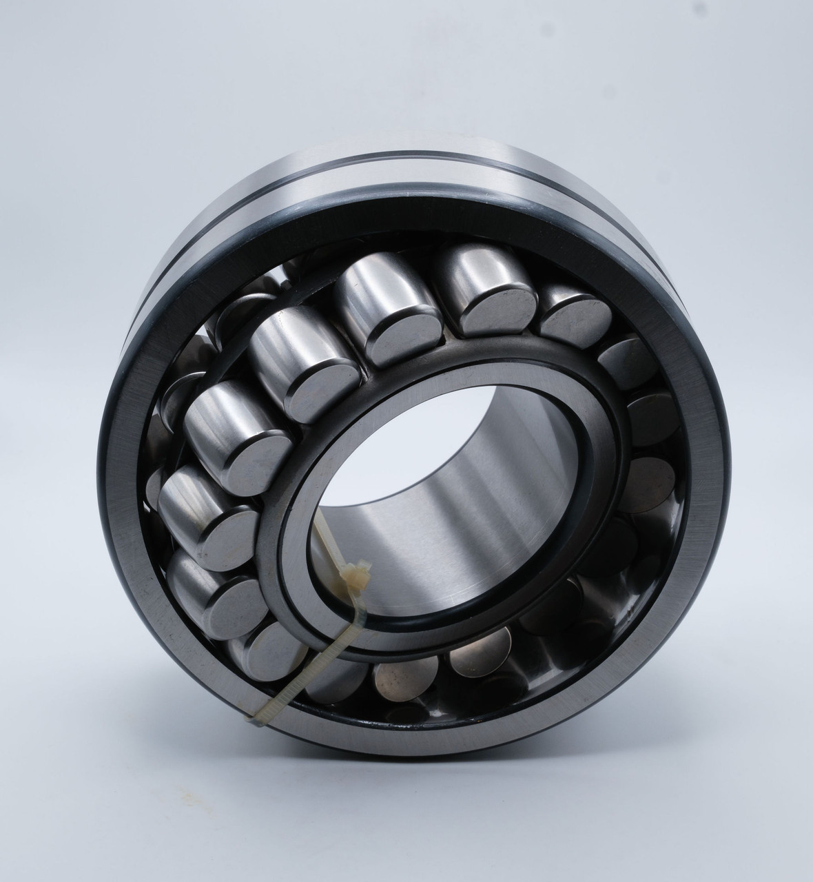 22222CCW33 Spherical Roller Bearing Steel Cage 110x200x53 Angled View