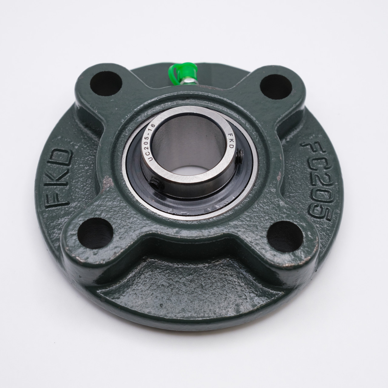 UCFC201 Round Flange Housing 4 Bolt Ball Bearing 12mm Bore Top View