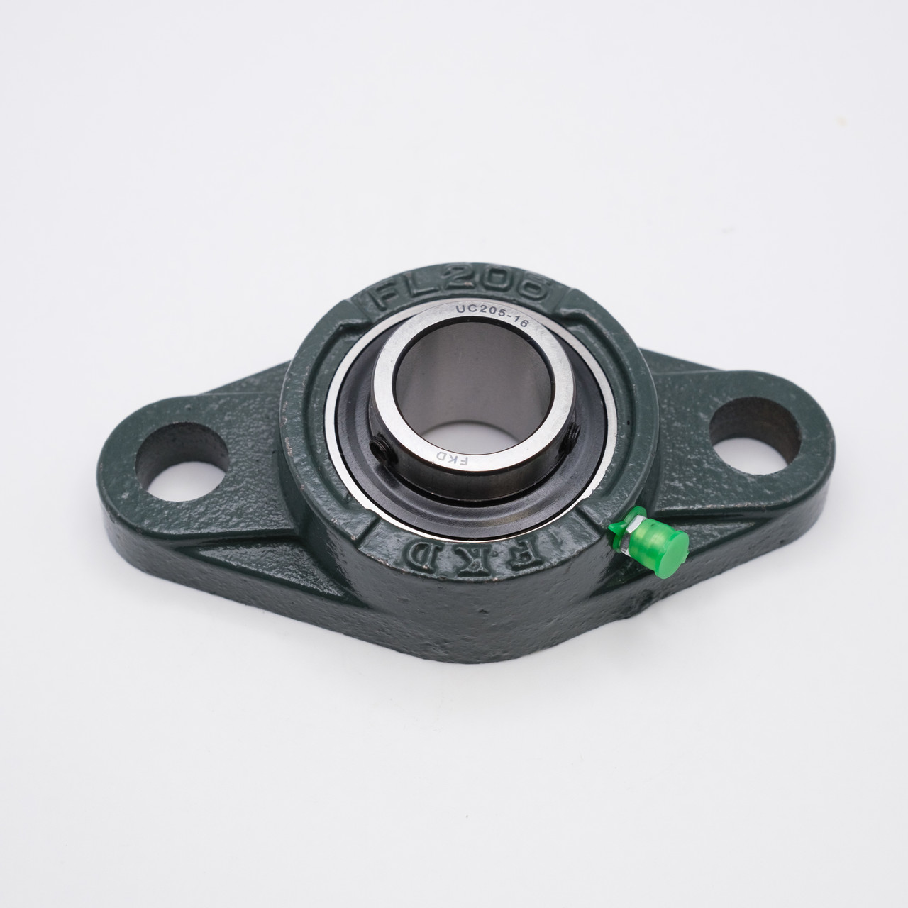 UCFL206-2 Bore 2-Bolt Flange Bearing 1-1/4" Bore Top View