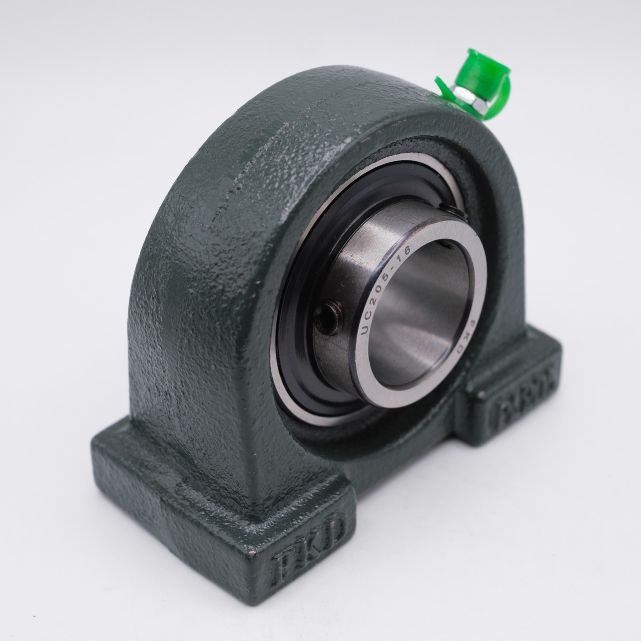 UCPA205-16 Tapped Based Pillow Block 1” Bore Left Angled View