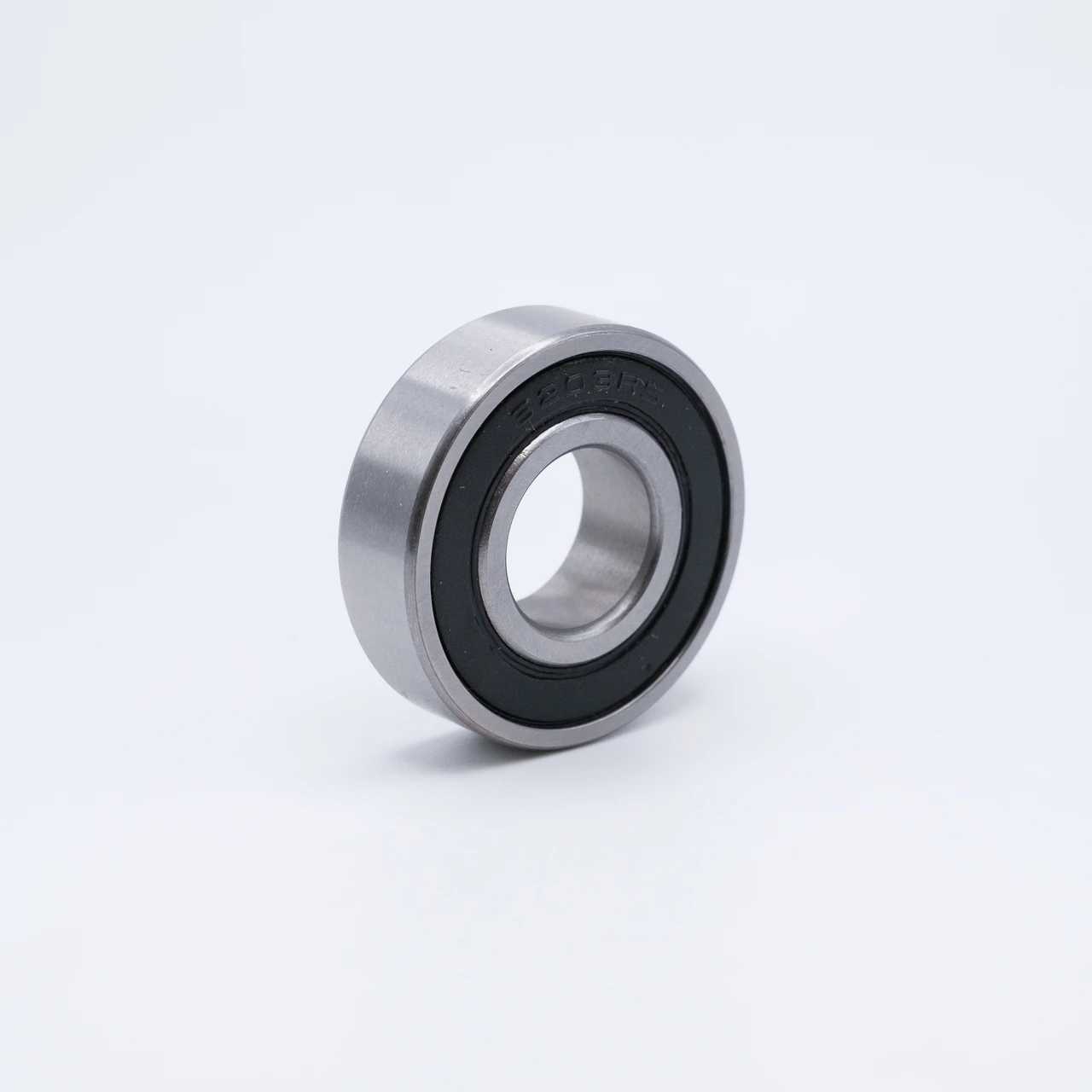 6201-2RS1/C3 Ball Bearing 12x32x10mm Left Angled View