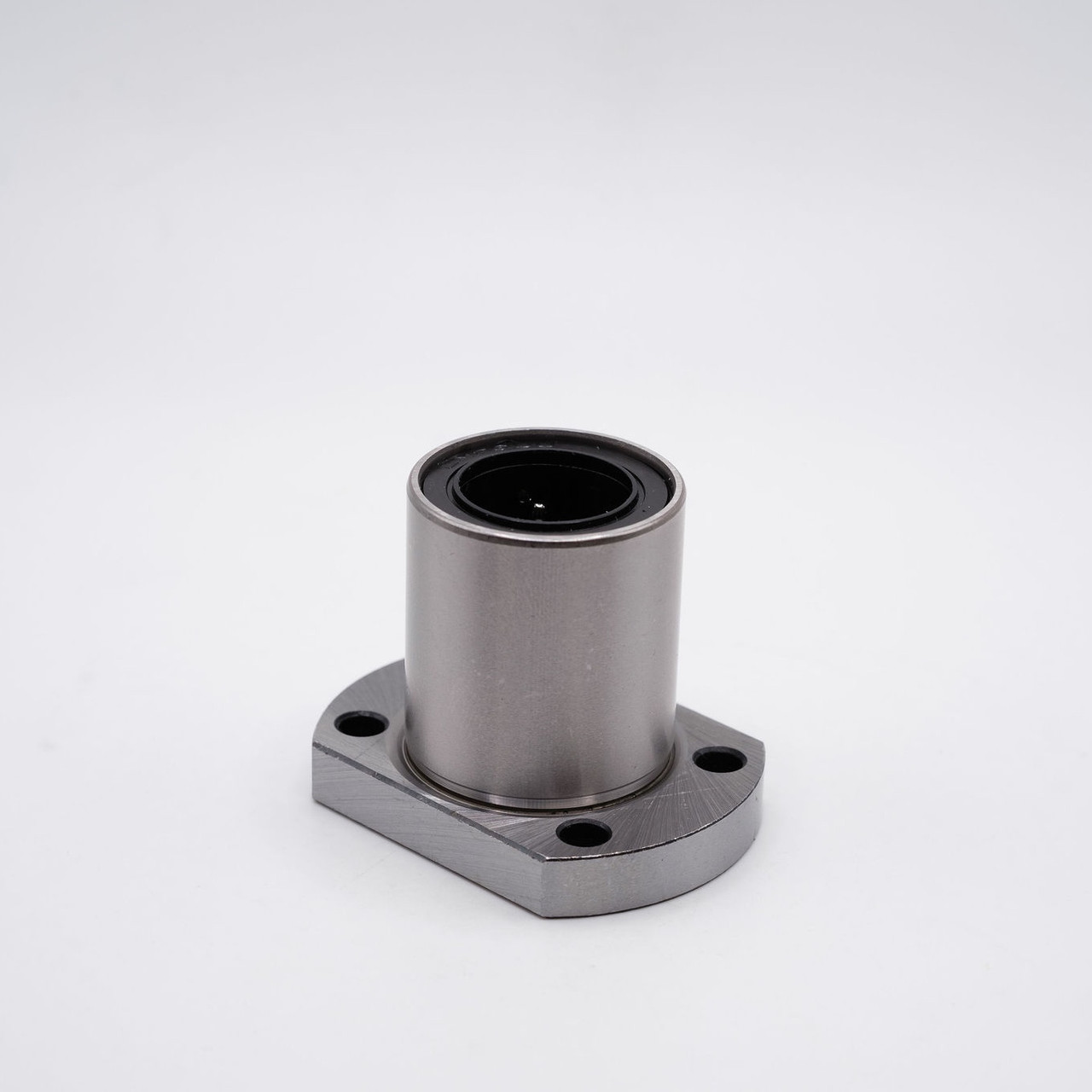 LMH20UU Oval Linear Motion Flange Ball Bushing 20x32x80mm Right Angled View