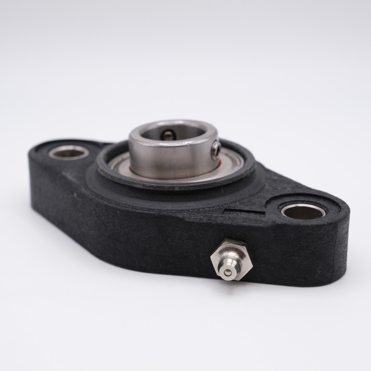 WP-SSBFL207+CC Waterproof Thermoplastic 2-Bolt Oval Flange Block