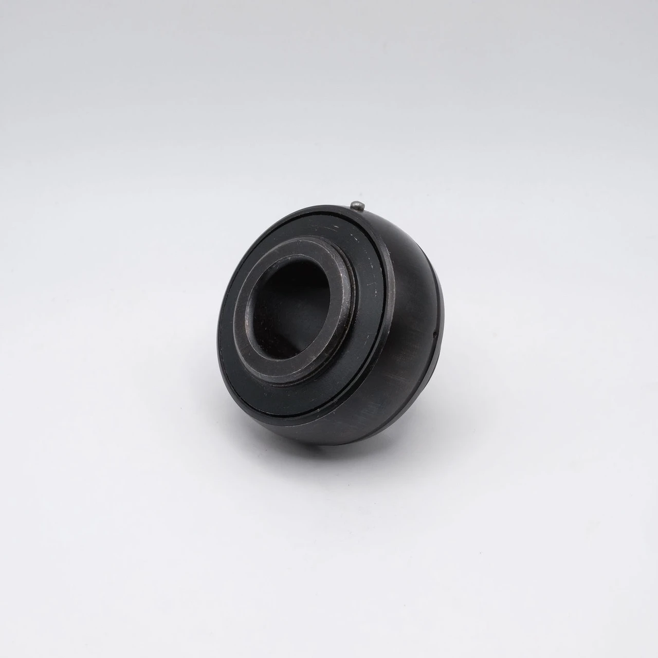 OUC201-8 Black Oxide Insert Ball Bearing 1/2x47x16mm Back Left Side View
