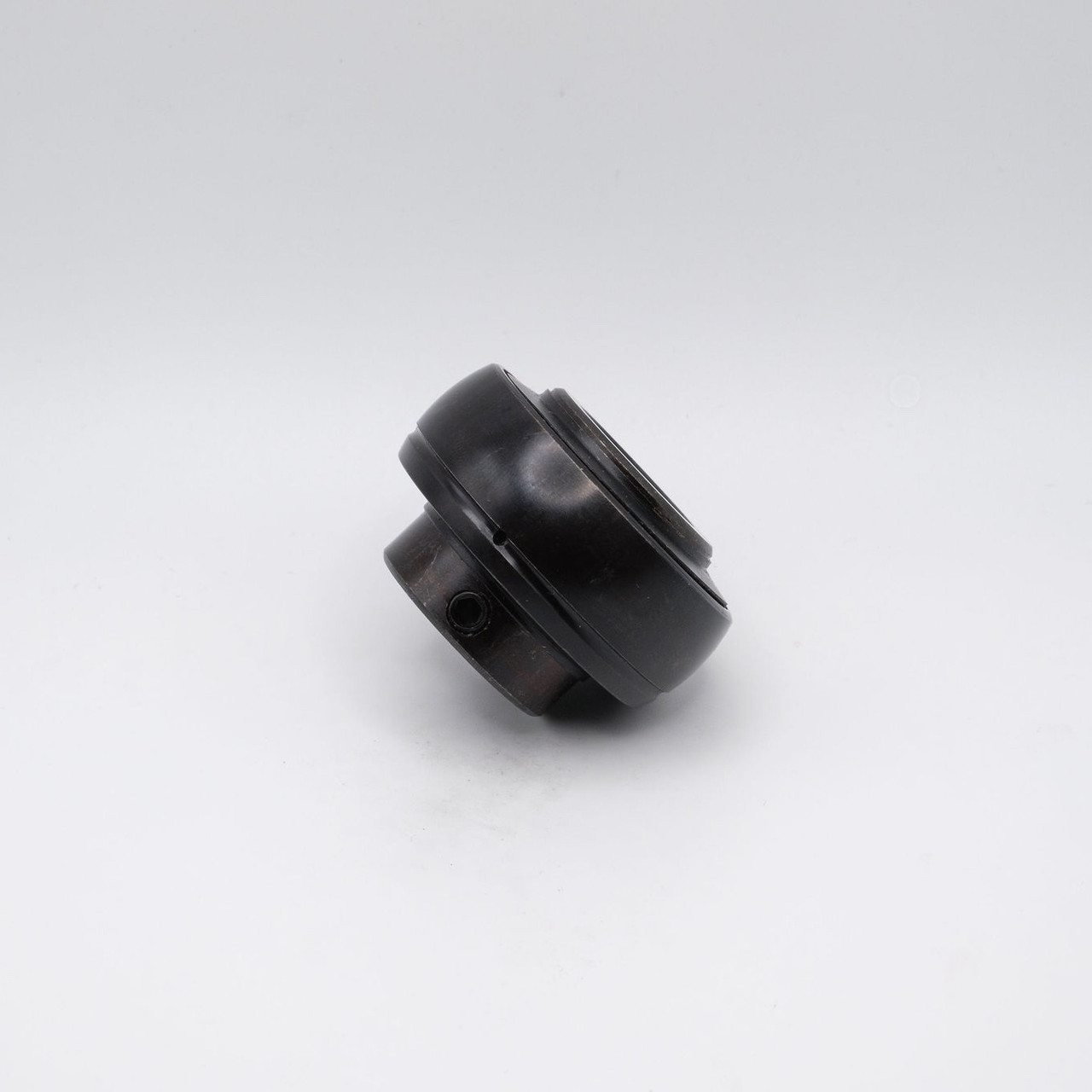 OUC201-8 Black Oxide Insert Ball Bearing 1/2x47x17mm Left Side View