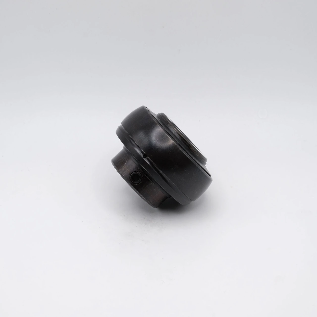 OUC201-8 Black Oxide Insert Ball Bearing 1/2x47x16mm Left Side View