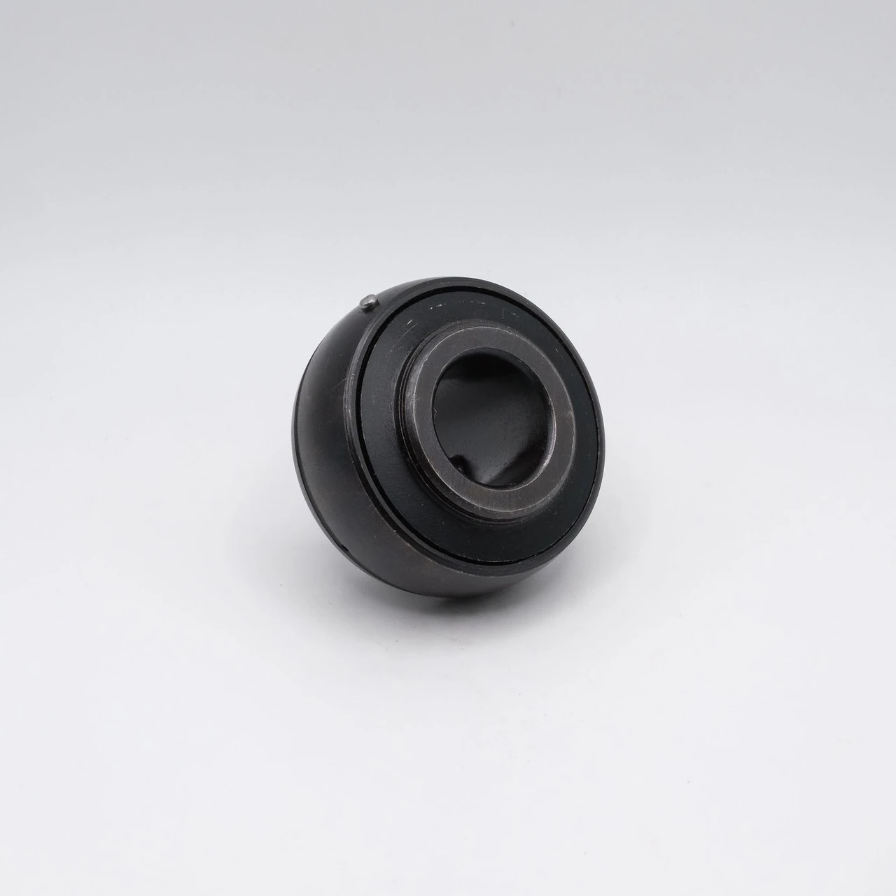 OUC201-8 Black Oxide Insert Ball Bearing 1/2x47x16mm Back Right Side View