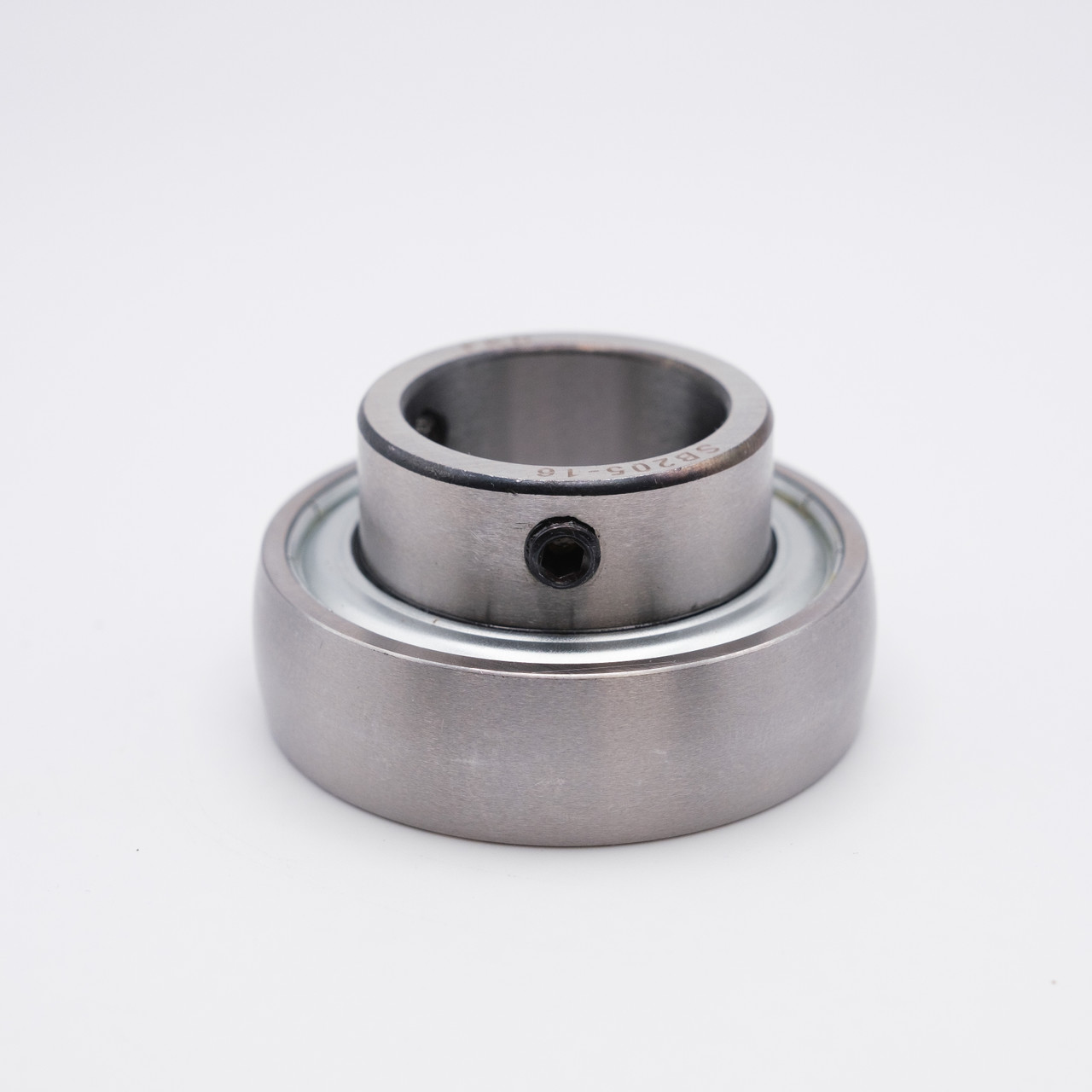 SB206-17 Crowned Outer Insert Ball Bearing with Set Screw 1-1