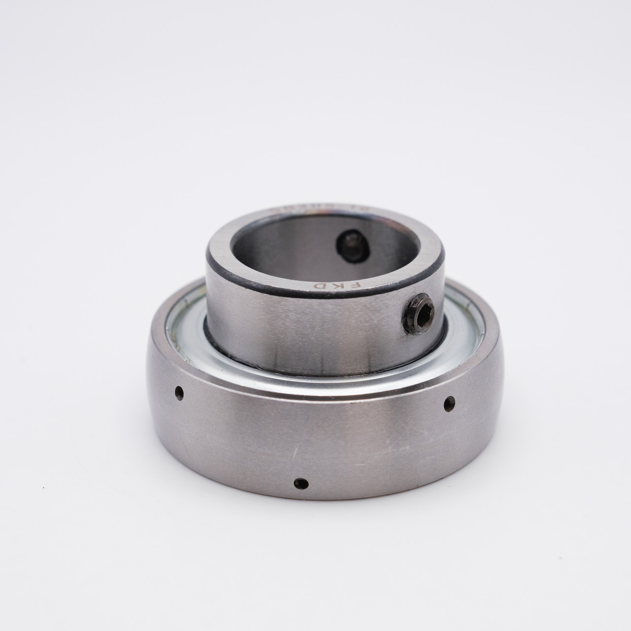 SB206-17 Crowned Outer Insert Ball Bearing with Set Screw 1-1