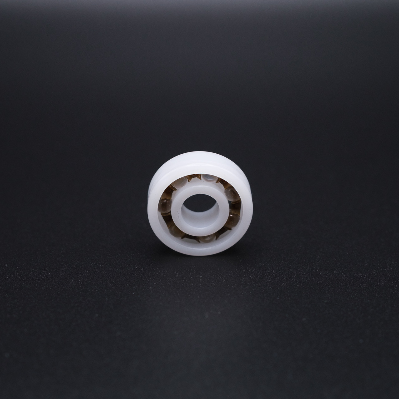 6001 Plastic Ball Bearing 12x28x8mm Front Angled View