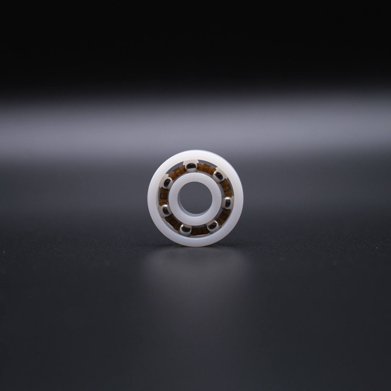 6004-PBS Plastic Ball Bearing 20x42x12mm Front View