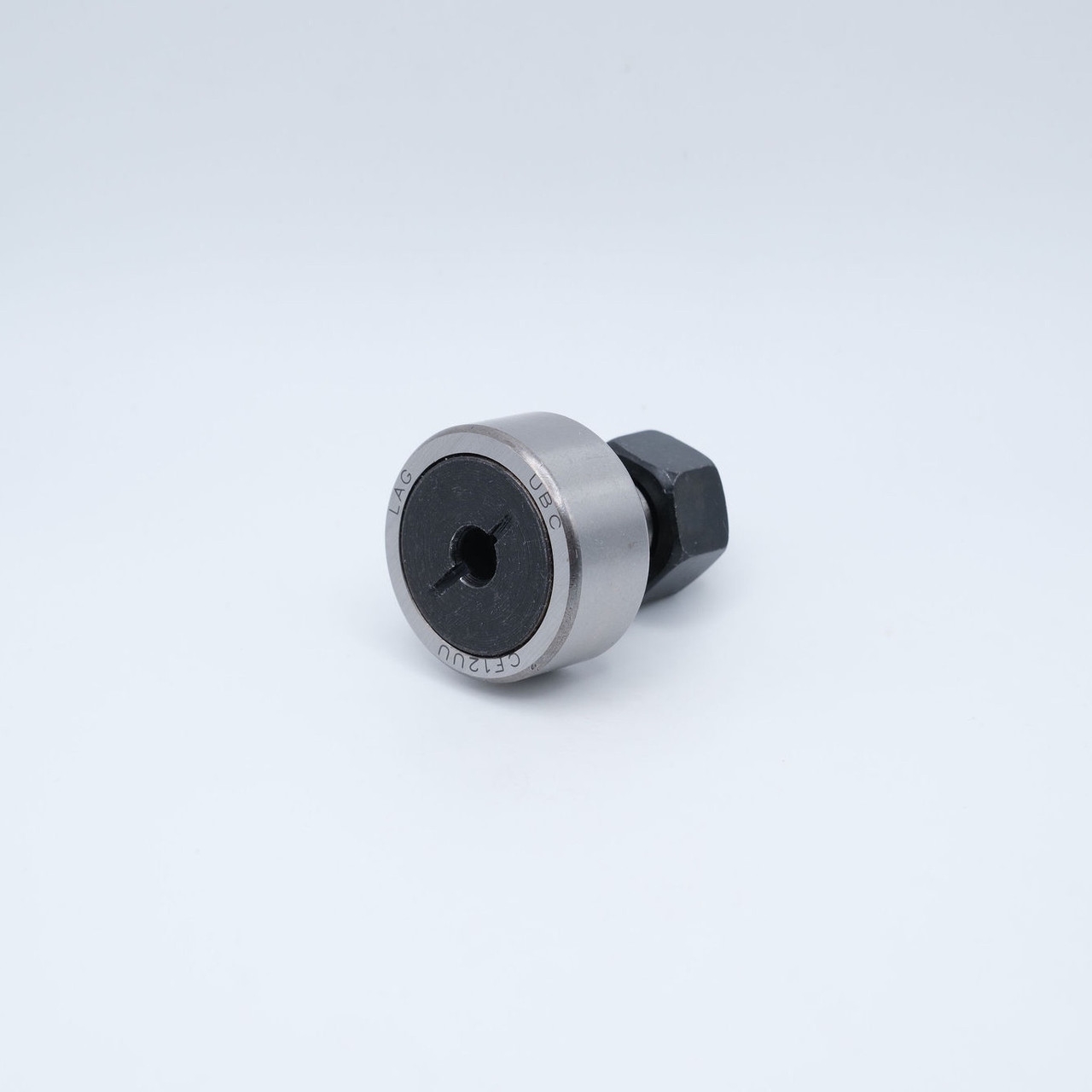 NUCF24BR Cam Follower with Hexagon Hole 69x29x24mm Front Right Angled View