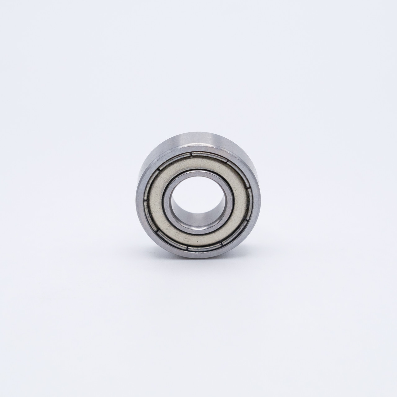 R6-ZZC3 Miniature Ball Bearing 3/8x7/8x9/32 Front View