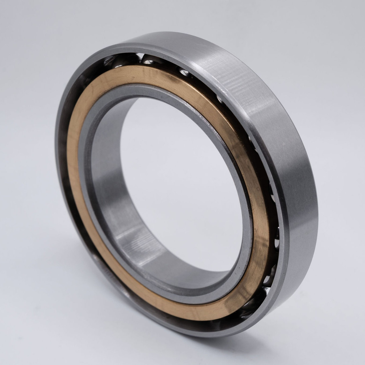 7013ACM Angular Contact Ball Bearing 65x100x18mm Back Right Angled View