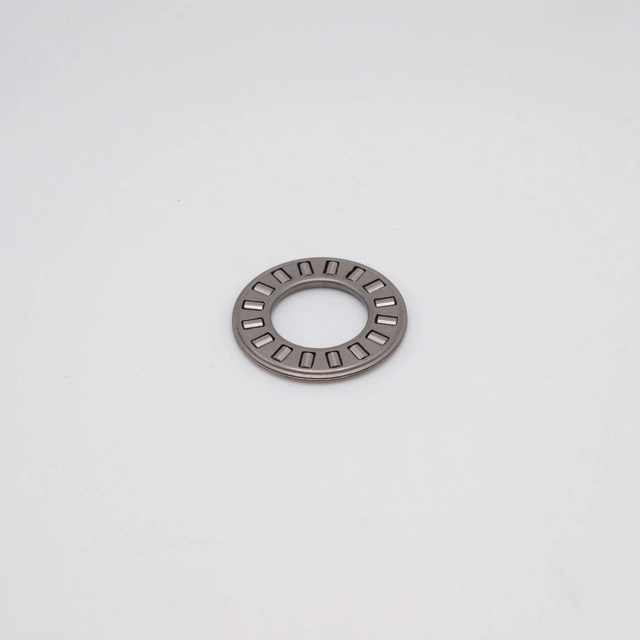 NTA-2435 Thrust Caged Needle Roller Bearing 1-1/2x2-3/16x5/64 Flat Bottom View