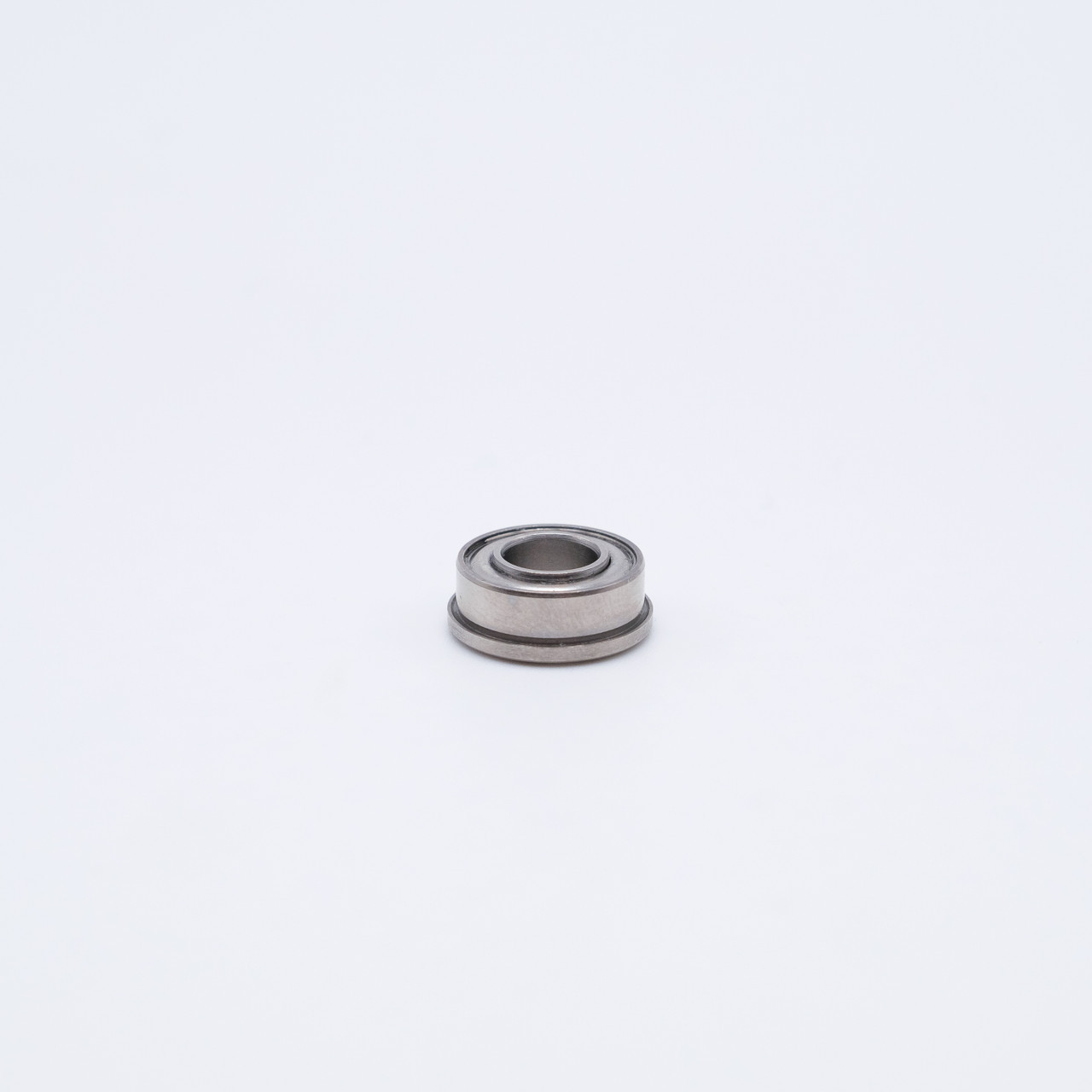 SFR4-ZZABEC3 Stainless Steel Flange Miniature Extended Ball Bearing 1/4x5/8x13/64 Flat View