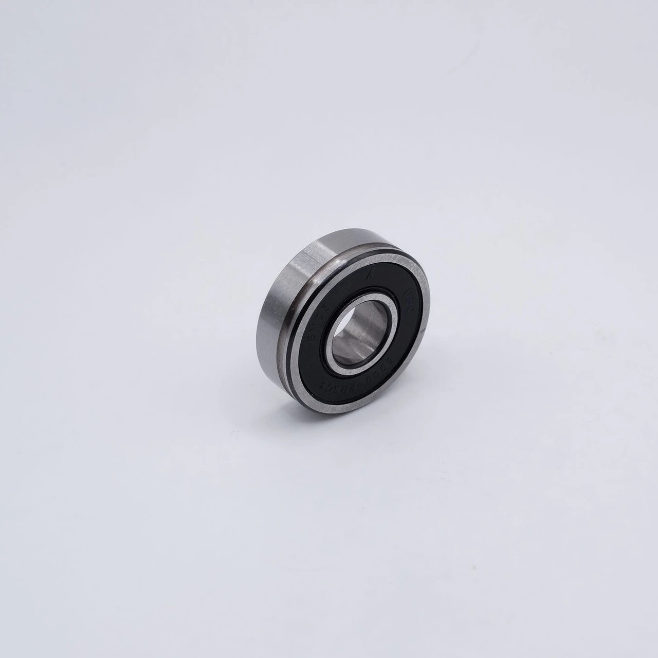 6000-2RSNC3EMQ5 Grooved Metric Ball Bearing 10x26x8mm Front Left Angled View