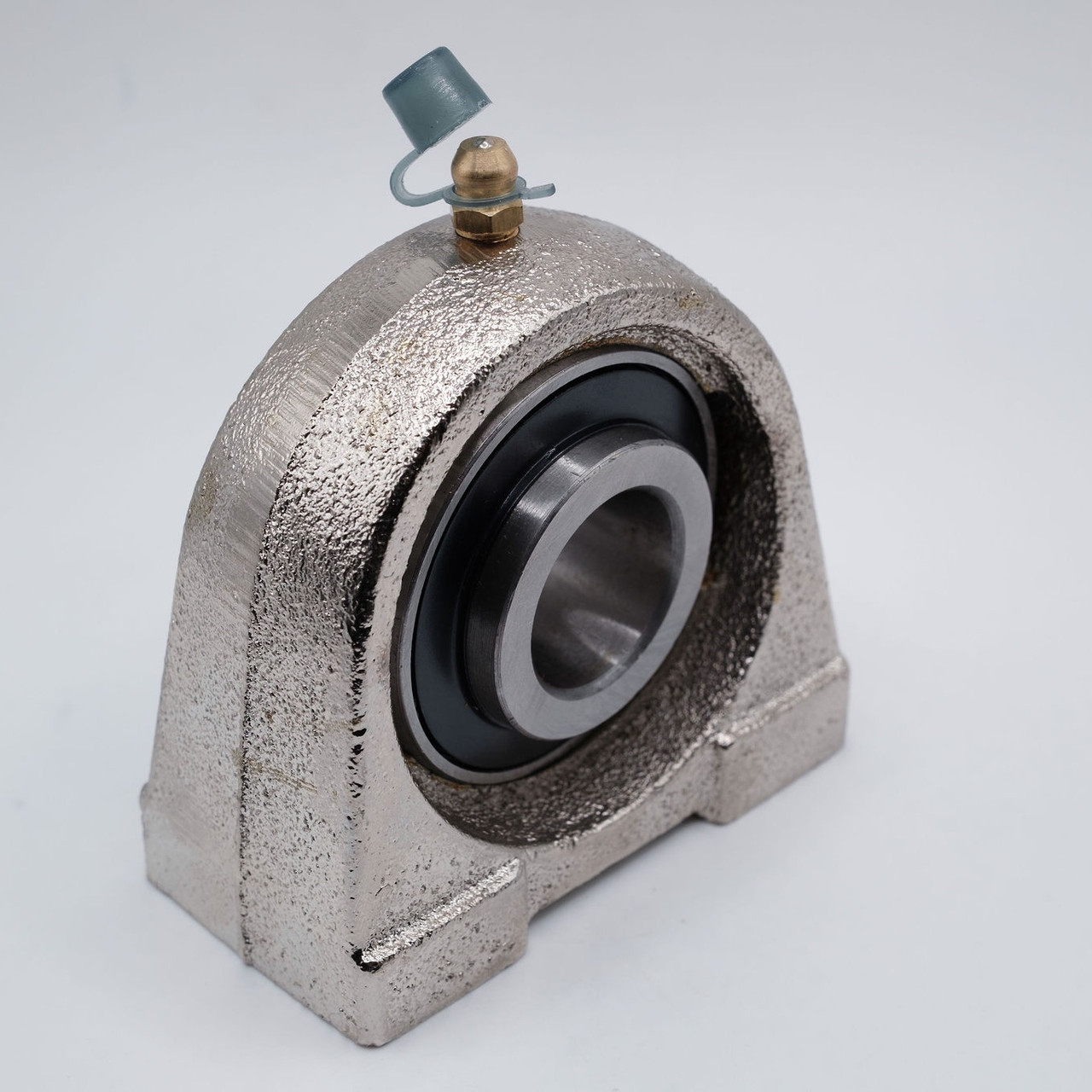 UCKTB205-14 Tapped Based Pillow Block Bore 7/8" Back Left Angled View
