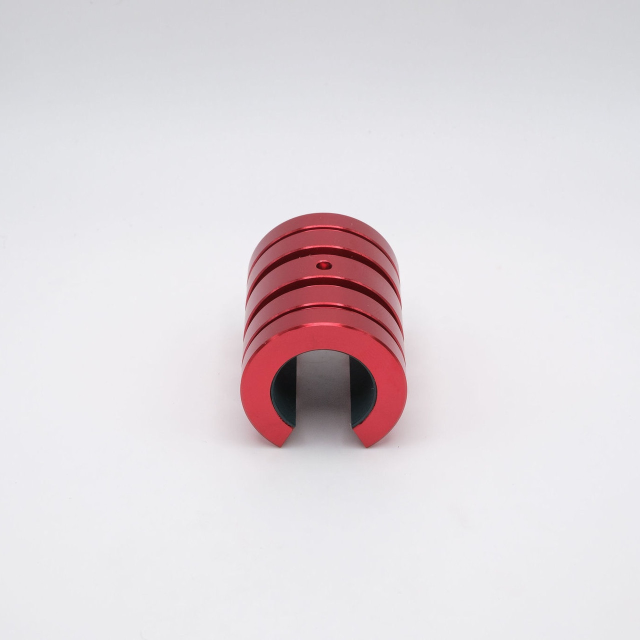 SWPOP16 Open PTFE Lined Plain Linear Bearing 1x1-9/16x2-1/4 Front View