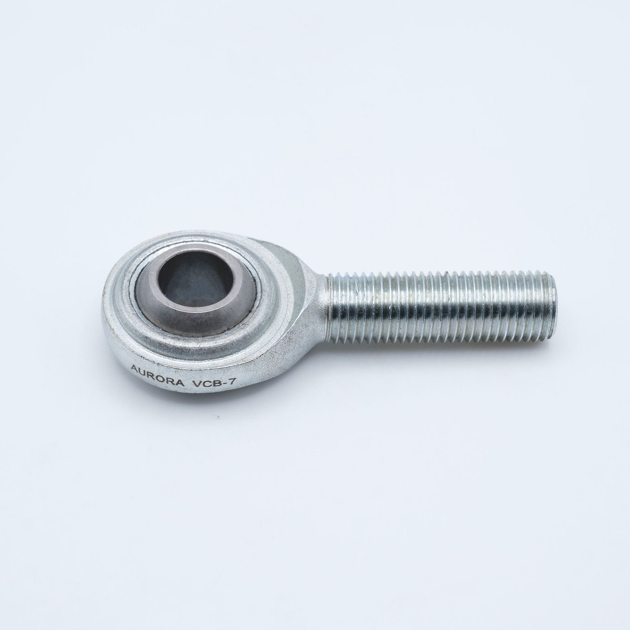 VCB-7 Male Rod-End Bearing Right Hand 7/16" Bore Left Side View