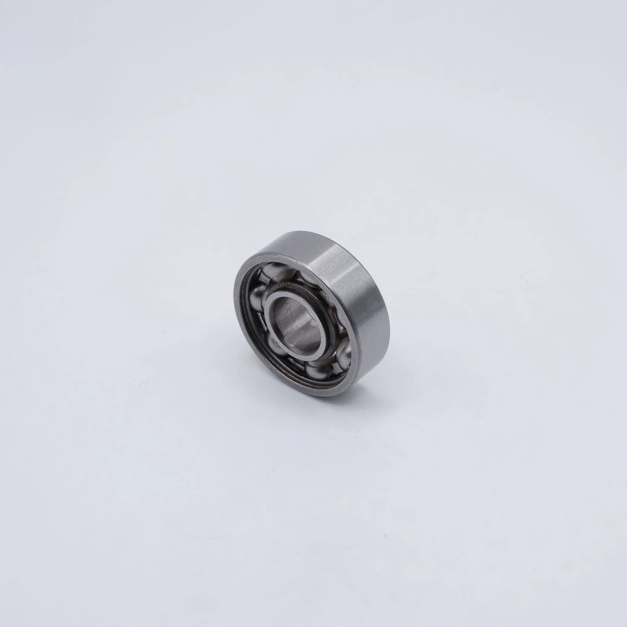 S608-C Stainless Steel Ceramic Ball Bearing 8x22x7mm Front Right Angled View