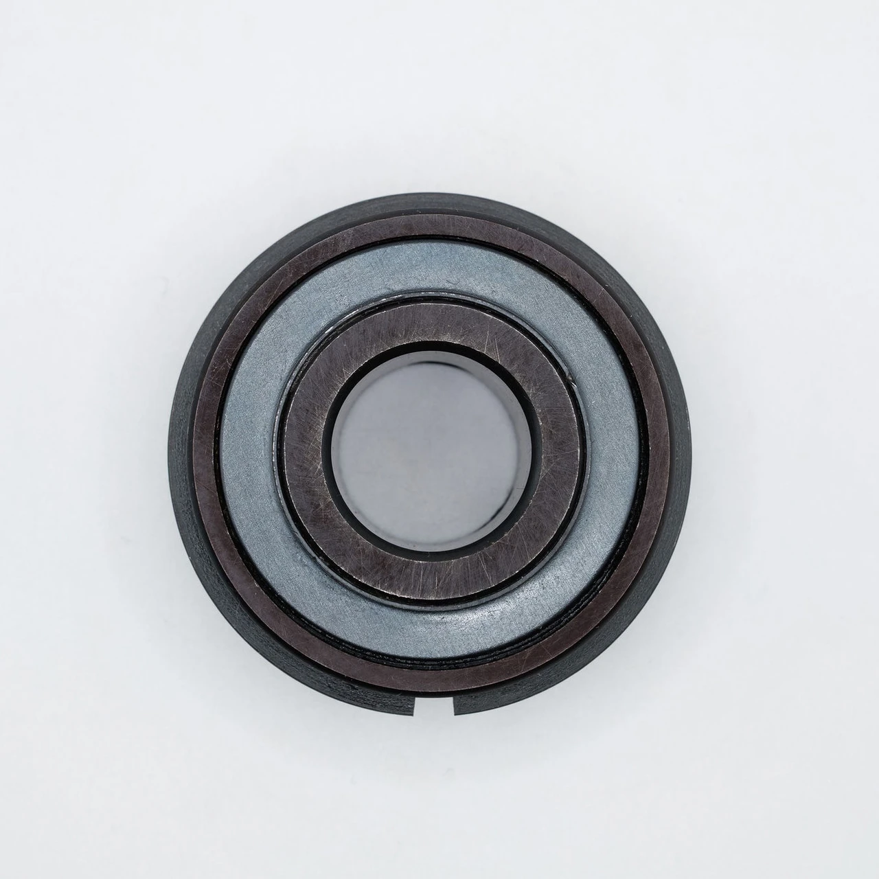 OSER204-12 Insert Snap Ring Ball Bearing 3/4" Bore Flat Back View