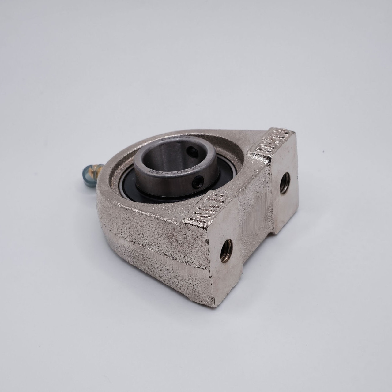 UCKTB205-16 Tapped Based Pillow Block Bore 1" Bore Bottom Left Angled View