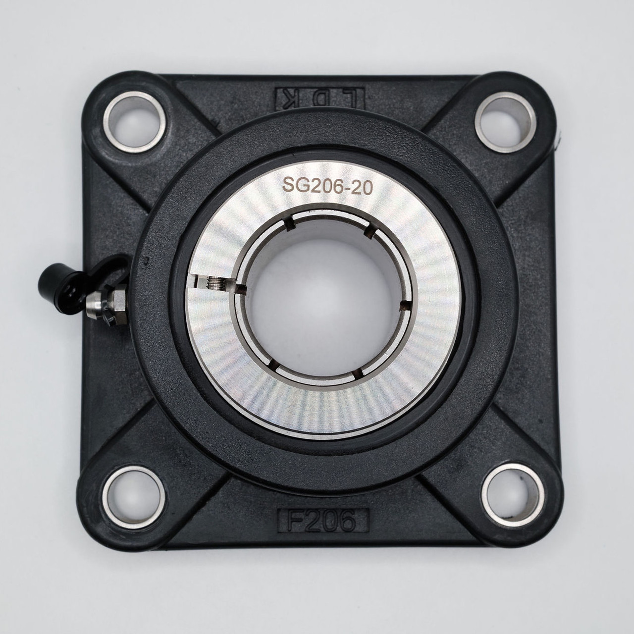 TP-SUEF204-12 4-Bolt Flange 3/4" Bore Front View