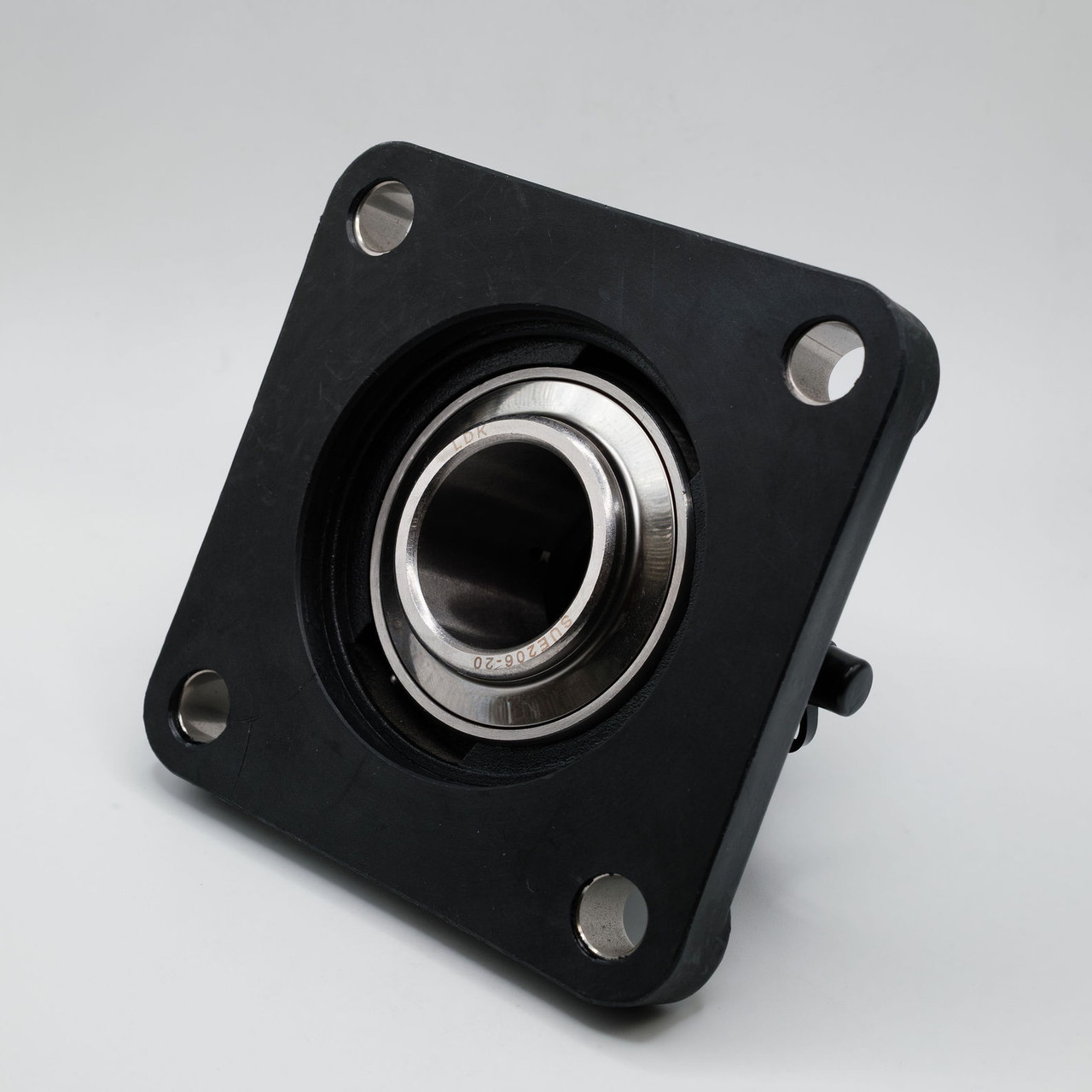 TP-SUEF204-12 4-Bolt Flange 3/4" Bore Bottom Right View