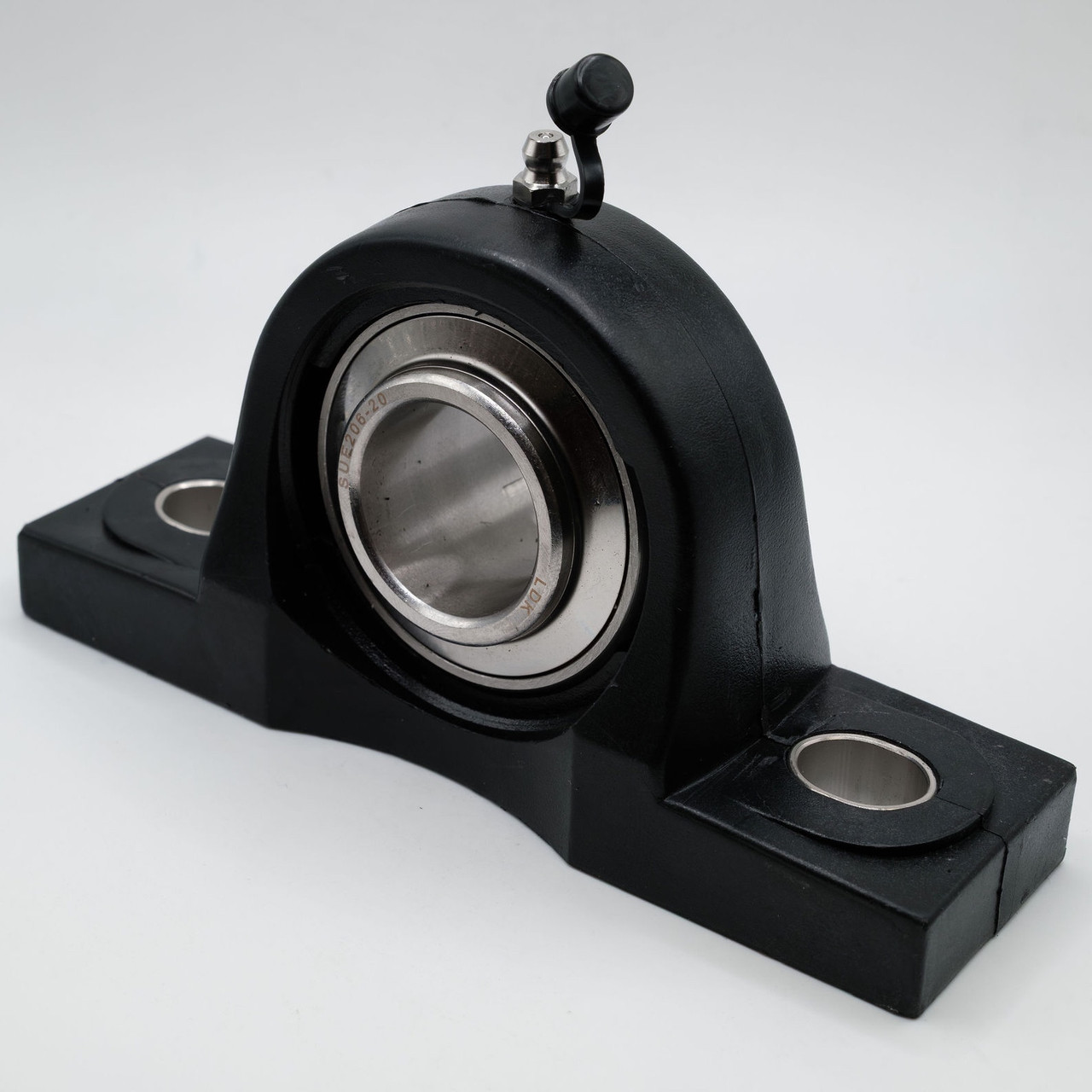 TP-SUEP206-20 Pillow Block Unit 1-1/4" Bore Back Right Angled View TP-SUEP206-20 Pillow Block Unit 1-1/4" Bore Back Right Angled View