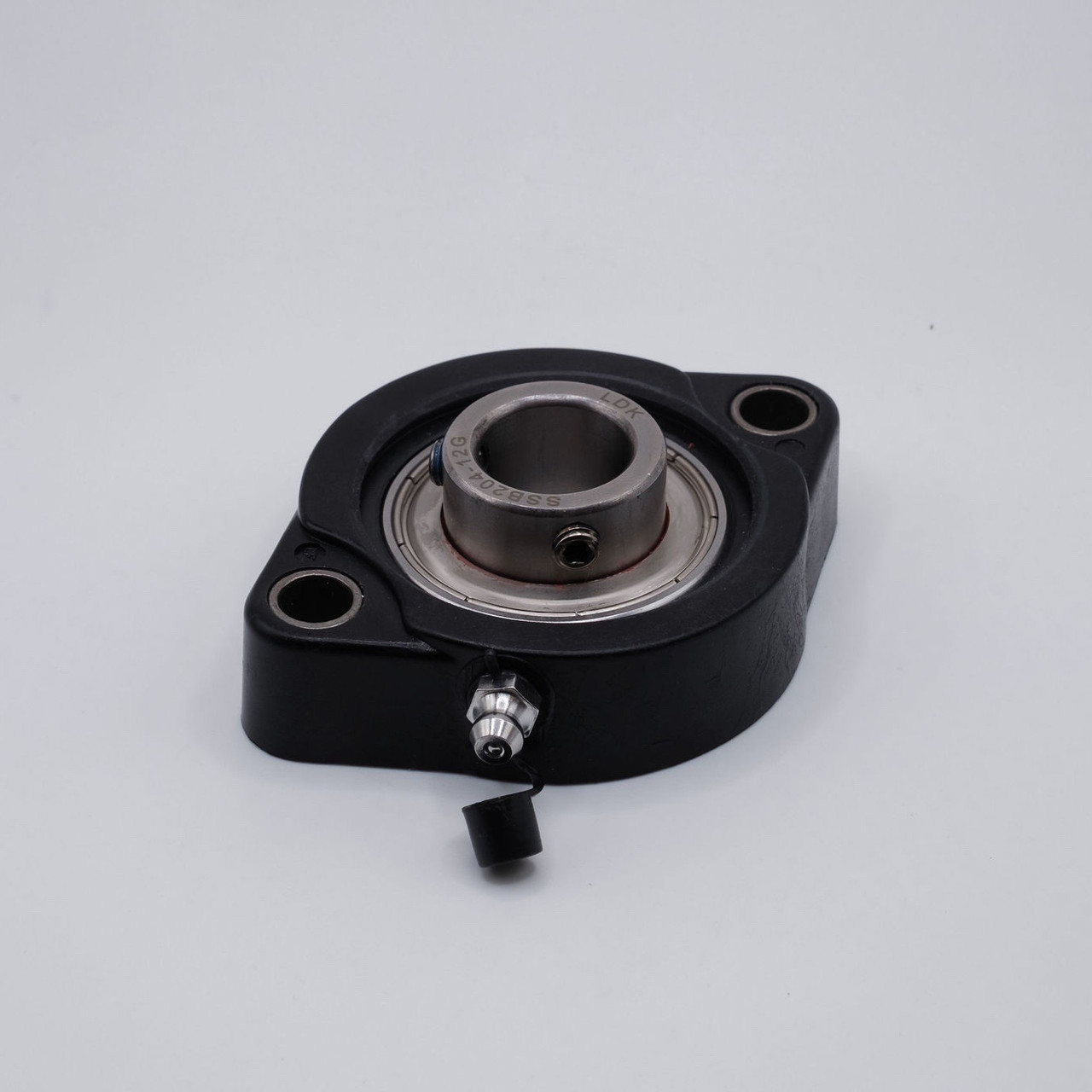TP-SSBLF206-20 2-Bolt Flange Bearing 1-1/4" Bore Flat Left Angled View