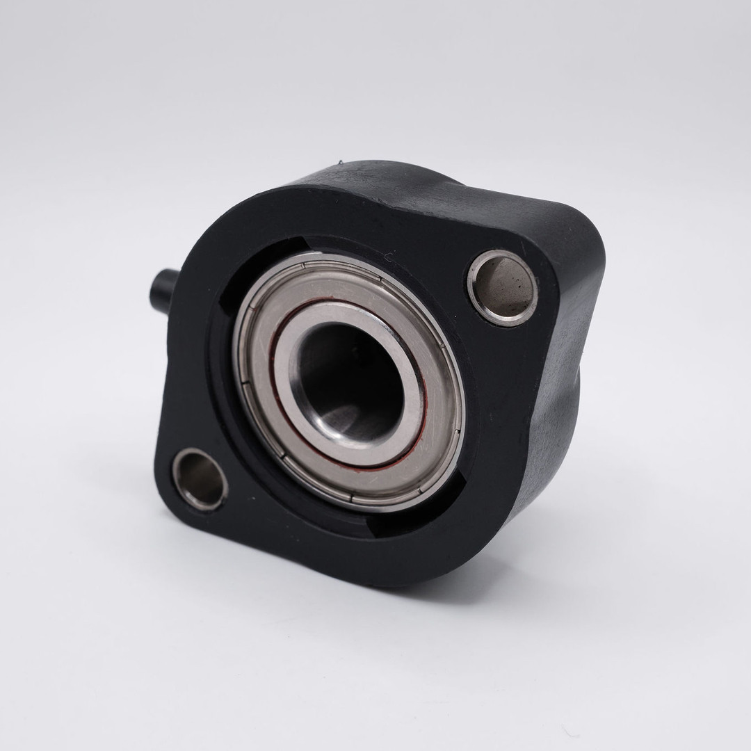 TP-SSBLF207-22 2-Bolt Flange Bearing 1-3/8" Bore Right Angled Back View