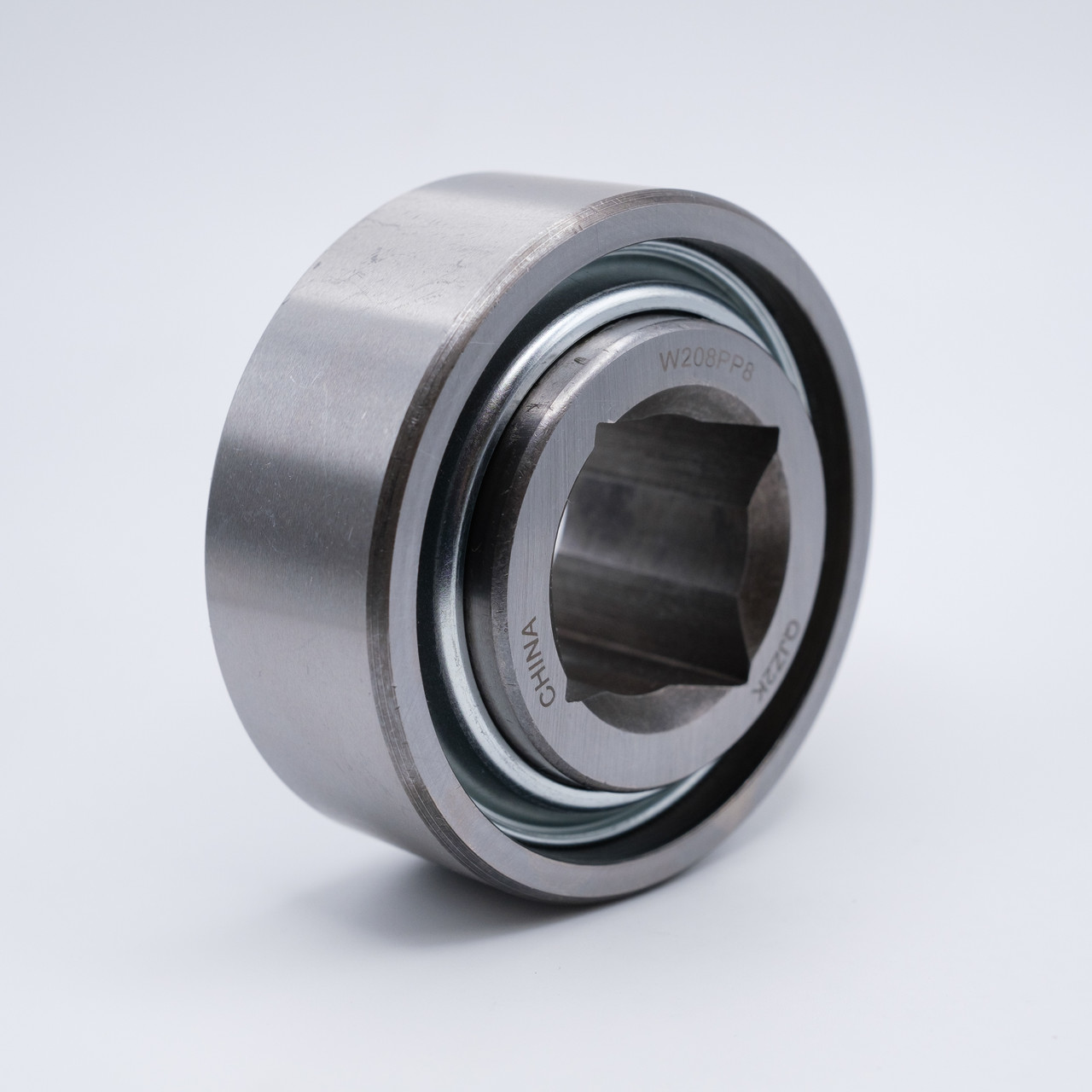 W210PP4 Disc Harrow Ball Bearing 1-1/8" Square Bore Left Angled View W210PP4 Disc Harrow Ball Bearing 1-1/8" Square Bore Left Angled View