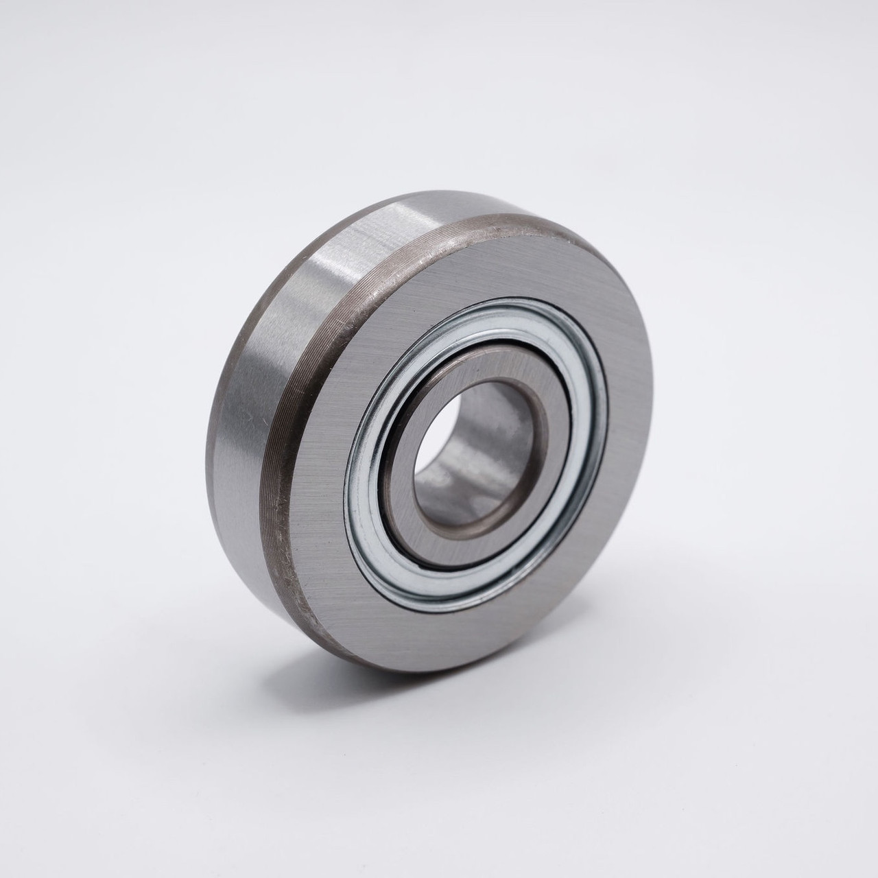 202NPP9 Agricultural Ball Bearing 1/2" Bore Left Angled View