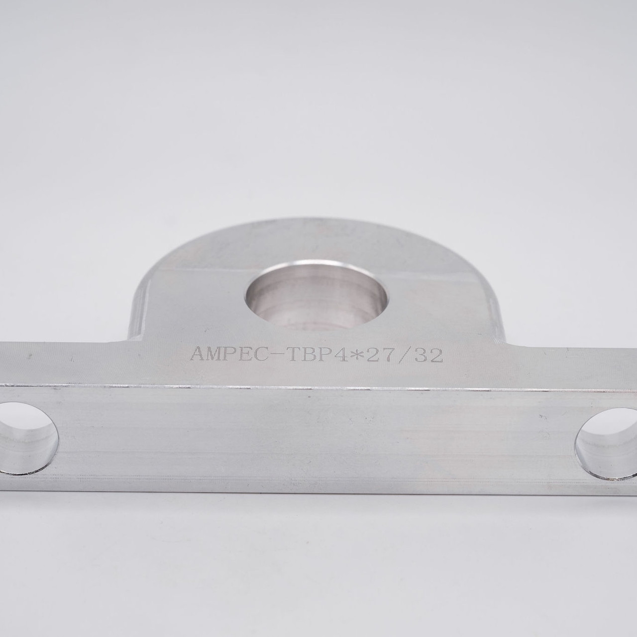TBP29x10-10 2-Bolt Fixed Aluminum Pillow Block Housing Bottom View