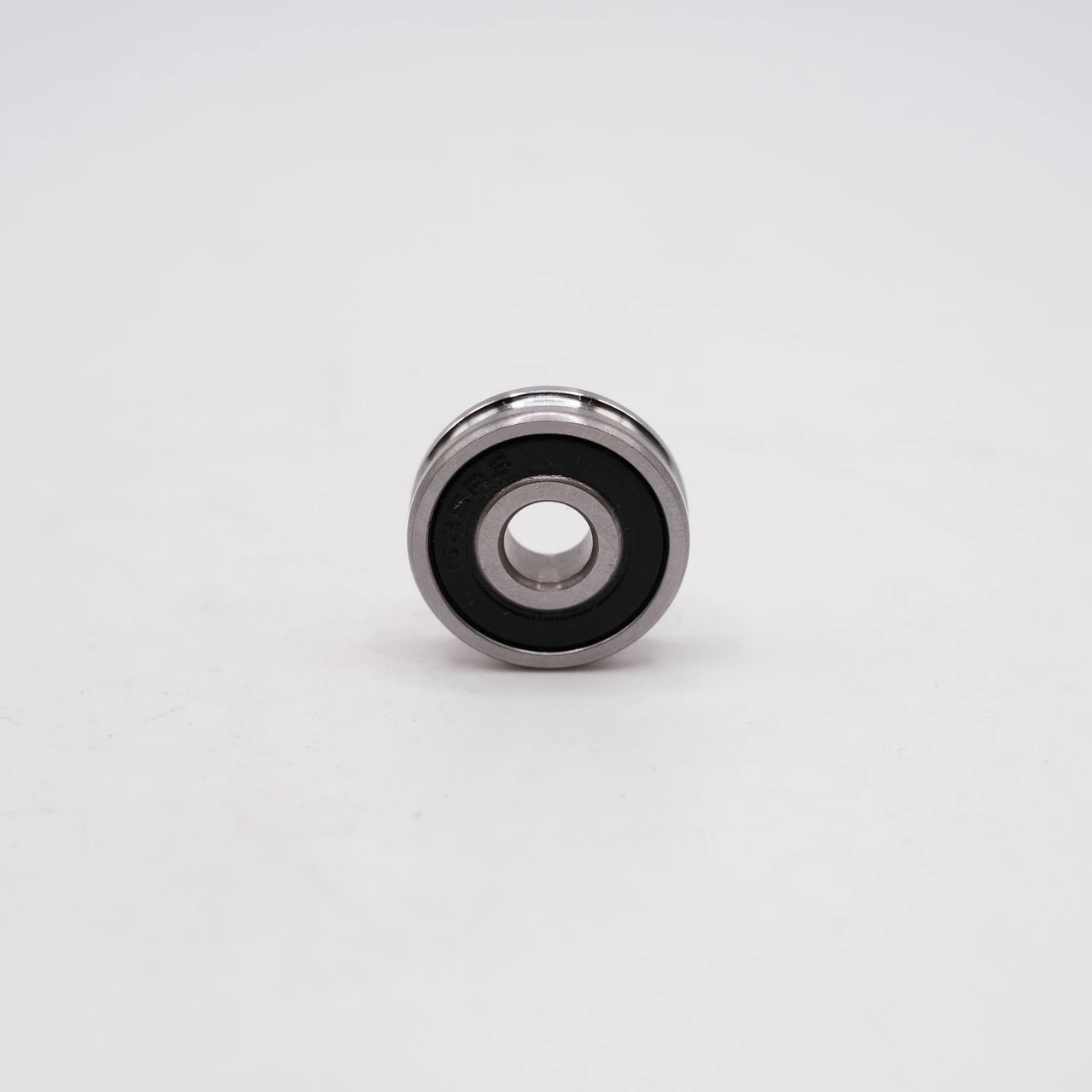U624-2RS Mini Ball Bearing 4x13x7mm Sealed Front View