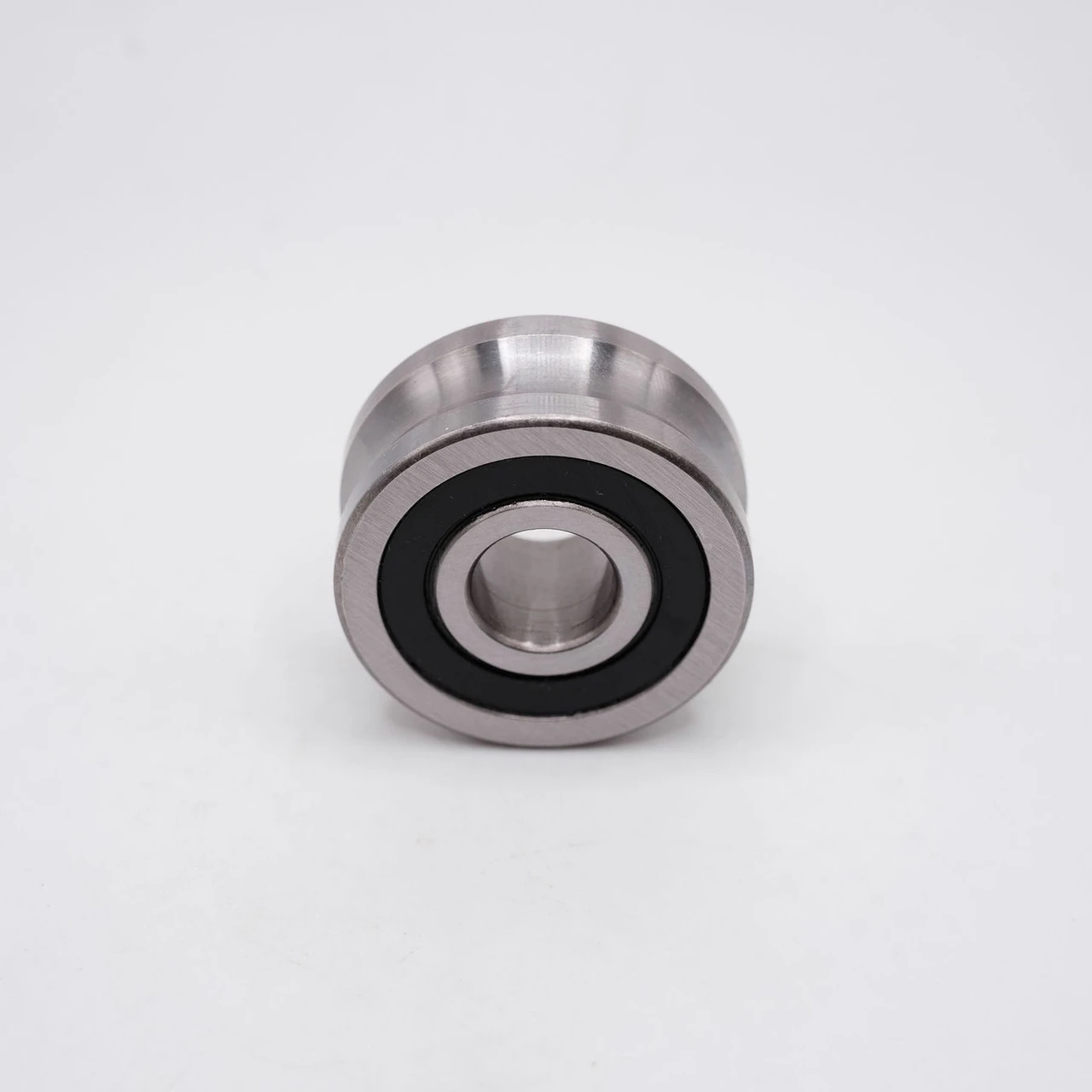 LFR5201-12NPP U-Groove Ball Bearing 12x35x15.9mm Front View