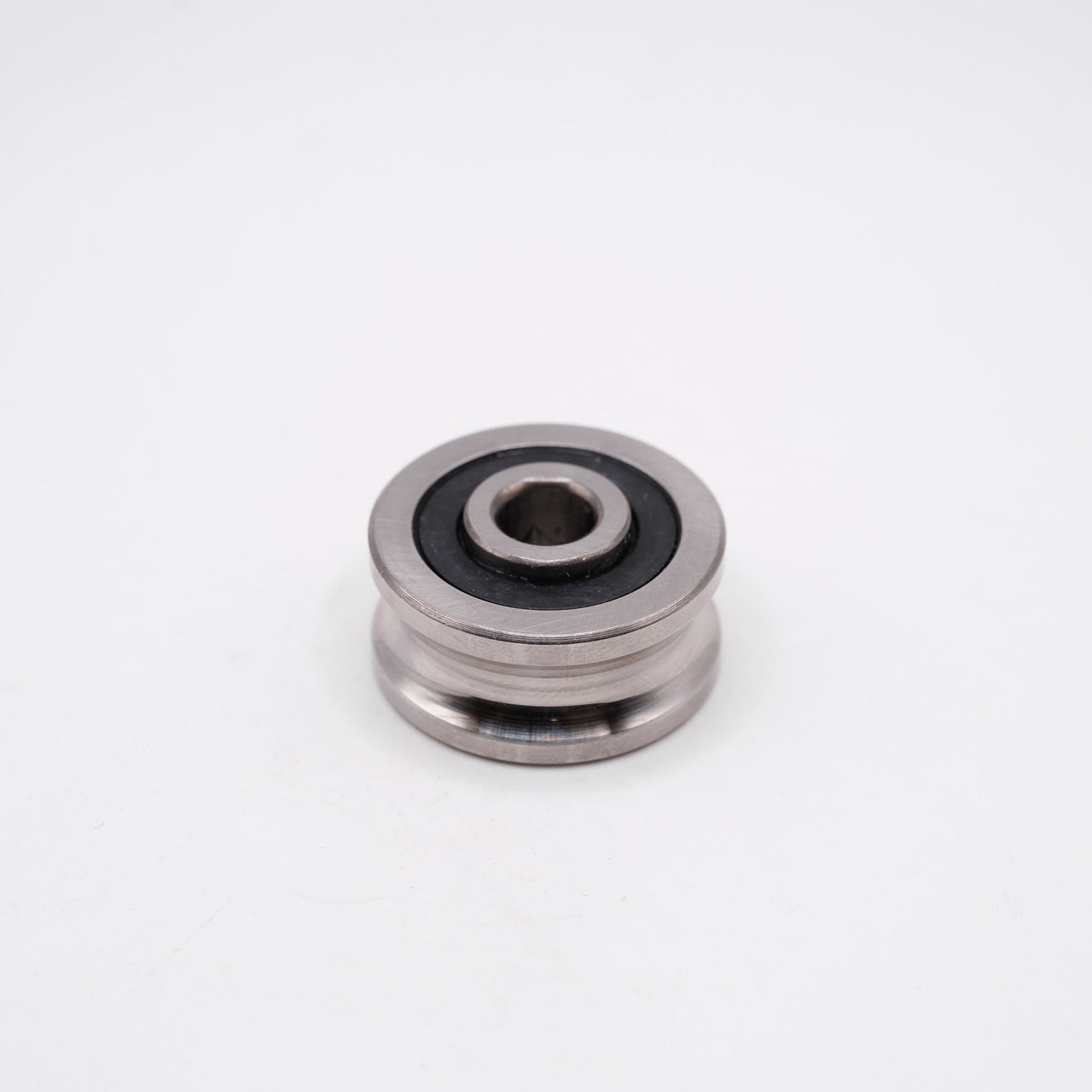 SG22U U-Groove Ball Bearing 8x22.5x13.5mm + 14.5mm Flat View